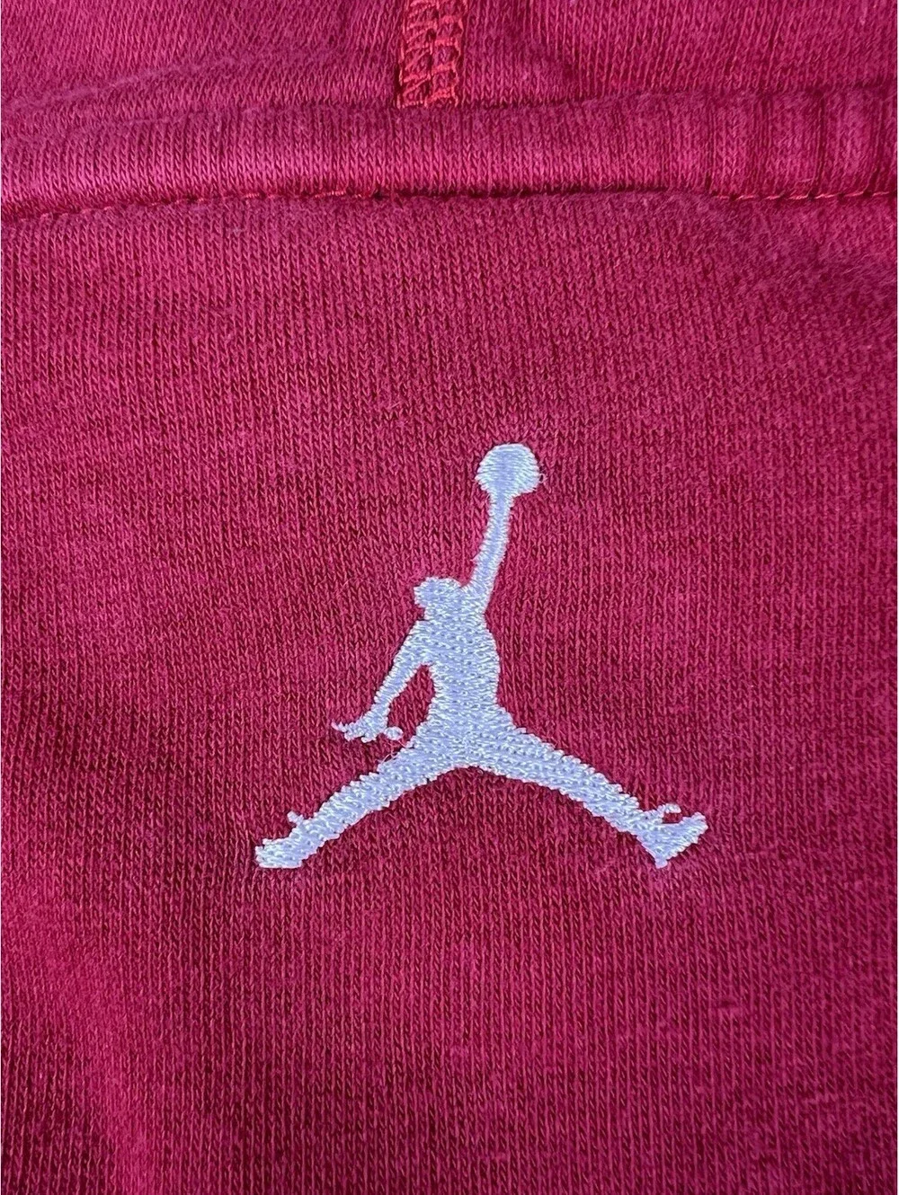 Vintage Air Jordan Flight Hoodie Men's Small Red Y2K Pullover Air Pocket